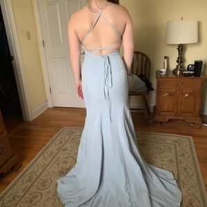 Light Blue Prom Dress
